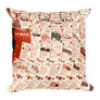 Poker Lexicon Square Pillow